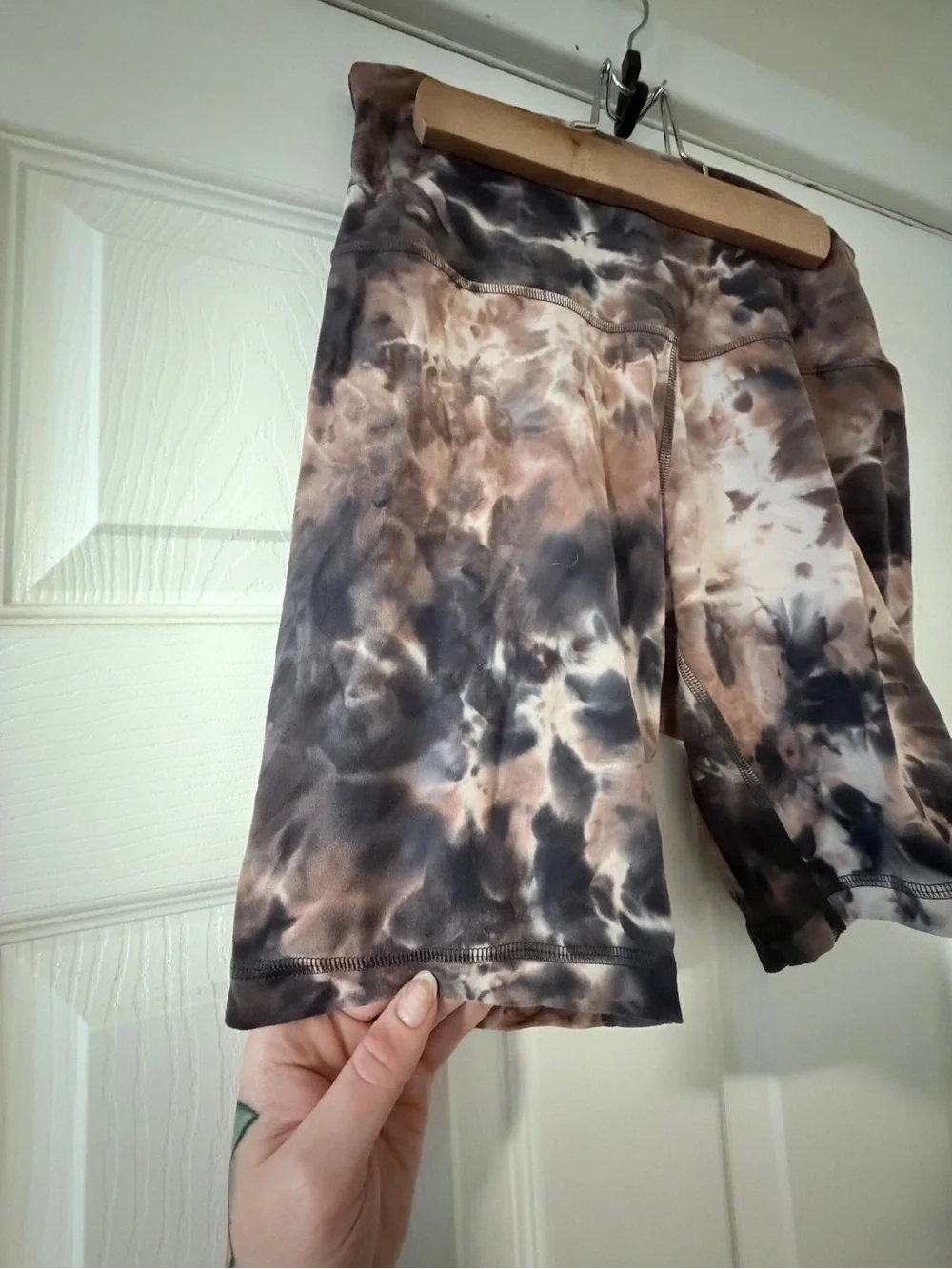 lululemon athletica Tie-Dye High-Waist Bike Shorts